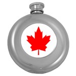 Flag of Canada, 1964 Round Hip Flask (5 oz)