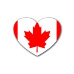Flag of Canada, 1964 Heart Coaster (4 pack) 