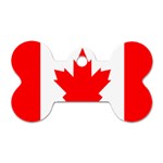 Flag of Canada, 1964 Dog Tag Bone (Two Sides)