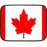Flag of Canada, 1964 Double Sided Fleece Blanket (Mini) 