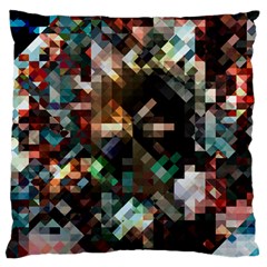 Abstract Texture Desktop Large Flano Cushion Case (two Sides) by HermanTelo