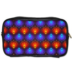 Background Colorful Abstract Toiletries Bag (one Side) by HermanTelo