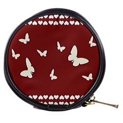 Heart Love Butterflies Animal Mini Makeup Bag by HermanTelo