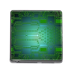 Board Conductors Circuits Memory Card Reader (square 5 Slot) by HermanTelo