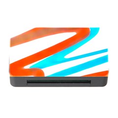 Abstract Colors Print Design Memory Card Reader With Cf by dflcprintsclothing