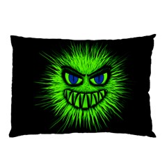 Monster Green Evil Common Pillow Case (two Sides) by HermanTelo