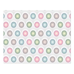 Seamless Pattern Pastels Background Pink Double Sided Flano Blanket (large)  by HermanTelo