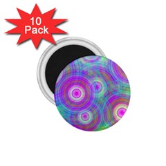 Circle Colorful Pattern Background 1 75  Magnets (10 Pack)  by HermanTelo