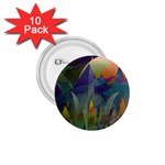 Mountains Abstract Mountain Range 1.75  Buttons (10 pack)