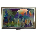 Mountains Abstract Mountain Range Cigarette Money Case