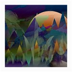 Mountains Abstract Mountain Range Medium Glasses Cloth (2-Side)