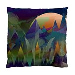 Mountains Abstract Mountain Range Standard Cushion Case (One Side)