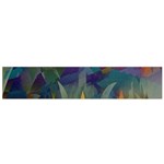 Mountains Abstract Mountain Range Small Flano Scarf