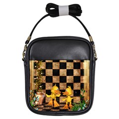 Cute Little Ducks Girls Sling Bag by FantasyWorld7