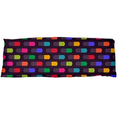 Background Colorful Geometric Body Pillow Case (dakimakura) by HermanTelo