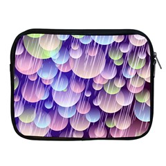 Abstract Background Circle Bubbles Space Apple Ipad 2/3/4 Zipper Cases