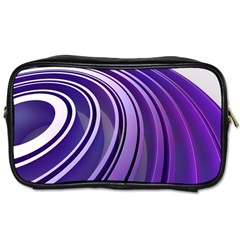 Circle Concentric Render Metal Toiletries Bag (two Sides) by HermanTelo