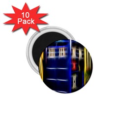 Famous Blue Police Box 1 75  Magnets (10 Pack)  by HermanTelo