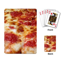 Pizza Playing Cards Single Design by TheAmericanDream