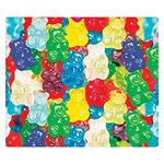 Gummy Bear Double Sided Flano Blanket (Small)  50 x40  Blanket Back