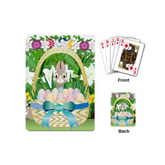 Graphic Easter Easter Basket Spring Playing Cards (mini) by Pakrebo