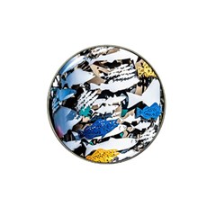 Art Fish Salmon Sydney Metal Hat Clip Ball Marker by Pakrebo