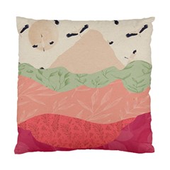 Blush Pink Landscape Standard Cushion Case (one Side) by charliecreates