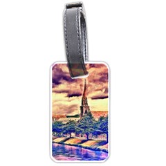 Castle Fortress Landmark Historical Luggage Tag (one Side)