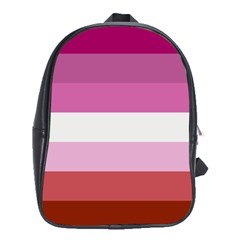 Lesbian Pride Flag School Bag (xl) by lgbtnation