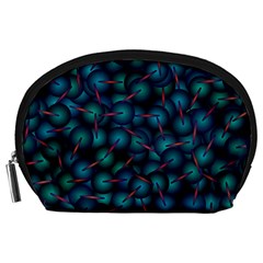 Background Abstract Textile Design Accessory Pouch (large) by HermanTelo