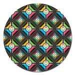 Pattern Pastels Background Magnet 5  (Round)