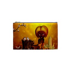 Cute Little Fairy Cosmetic Bag (small) by FantasyWorld7