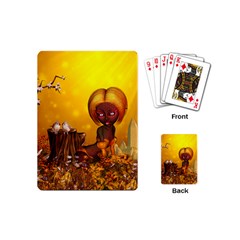 Cute Little Fairy Playing Cards (mini) by FantasyWorld7