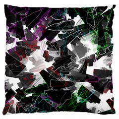 Abstract Science Fiction Large Flano Cushion Case (one Side) by HermanTelo