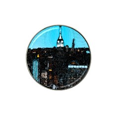 City Town Hat Clip Ball Marker (4 Pack) by snowwhitegirl