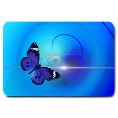 Butterfly Animal Insect Large Doormat  by HermanTelo