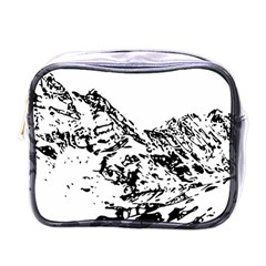 Mountain Ink Mini Toiletries Bag (one Side) by HermanTelo