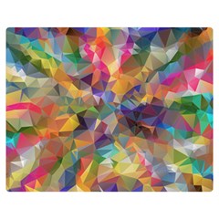 Polygon Wallpaper Double Sided Flano Blanket (medium)  by HermanTelo