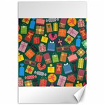 Presents Gifts Background Colorful Canvas 24  x 36 