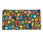 Presents Gifts Background Colorful Pencil Cases