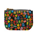 Presents Gifts Background Colorful Mini Coin Purse