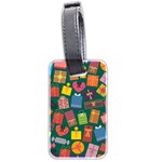 Presents Gifts Background Colorful Luggage Tag (two sides)