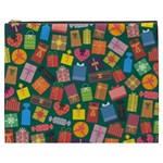 Presents Gifts Background Colorful Cosmetic Bag (XXXL)