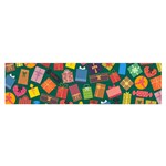 Presents Gifts Background Colorful Satin Scarf (Oblong)