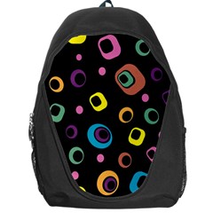Abstract Background Retro Backpack Bag by Sapixe