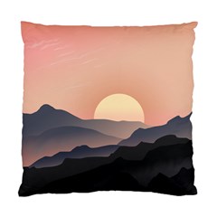 Sunset Sky Sun Graphics Standard Cushion Case (one Side) by HermanTelo