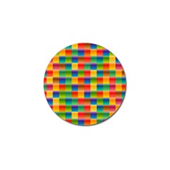 Background Colorful Abstract Golf Ball Marker (10 Pack) by Bajindul