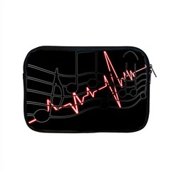 Music Wallpaper Heartbeat Melody Apple Macbook Pro 15  Zipper Case by Bajindul
