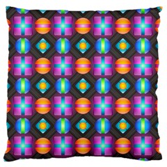 Squares Spheres Backgrounds Texture Large Flano Cushion Case (two Sides) by Bajindul