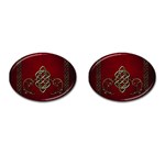 Wonderful Decorative Celtic Knot Cufflinks (Oval)